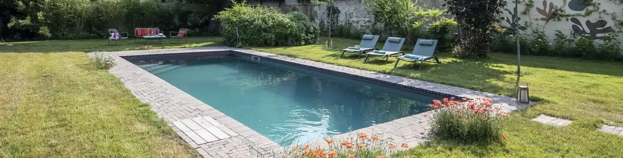 Bannière piscine Magiline